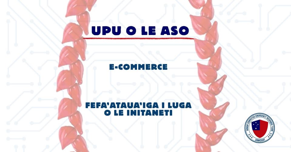 Upu o le Aso: E-Commerce | Fefa'ataua'iga i luga o le Initaneti