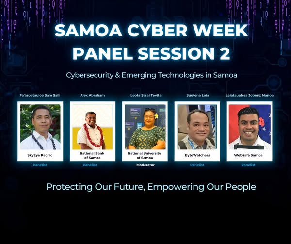 Samoa Cyber Week Panelists